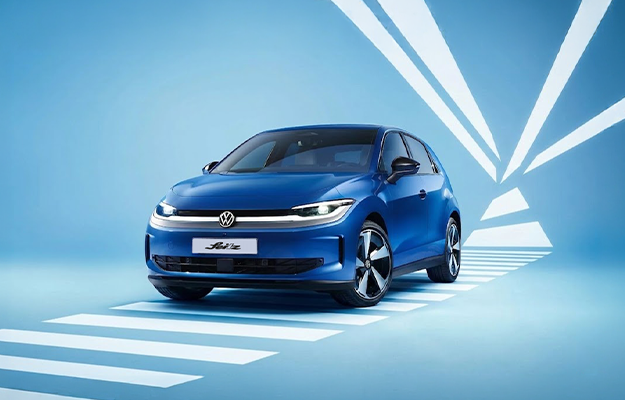blauer Golf GTI