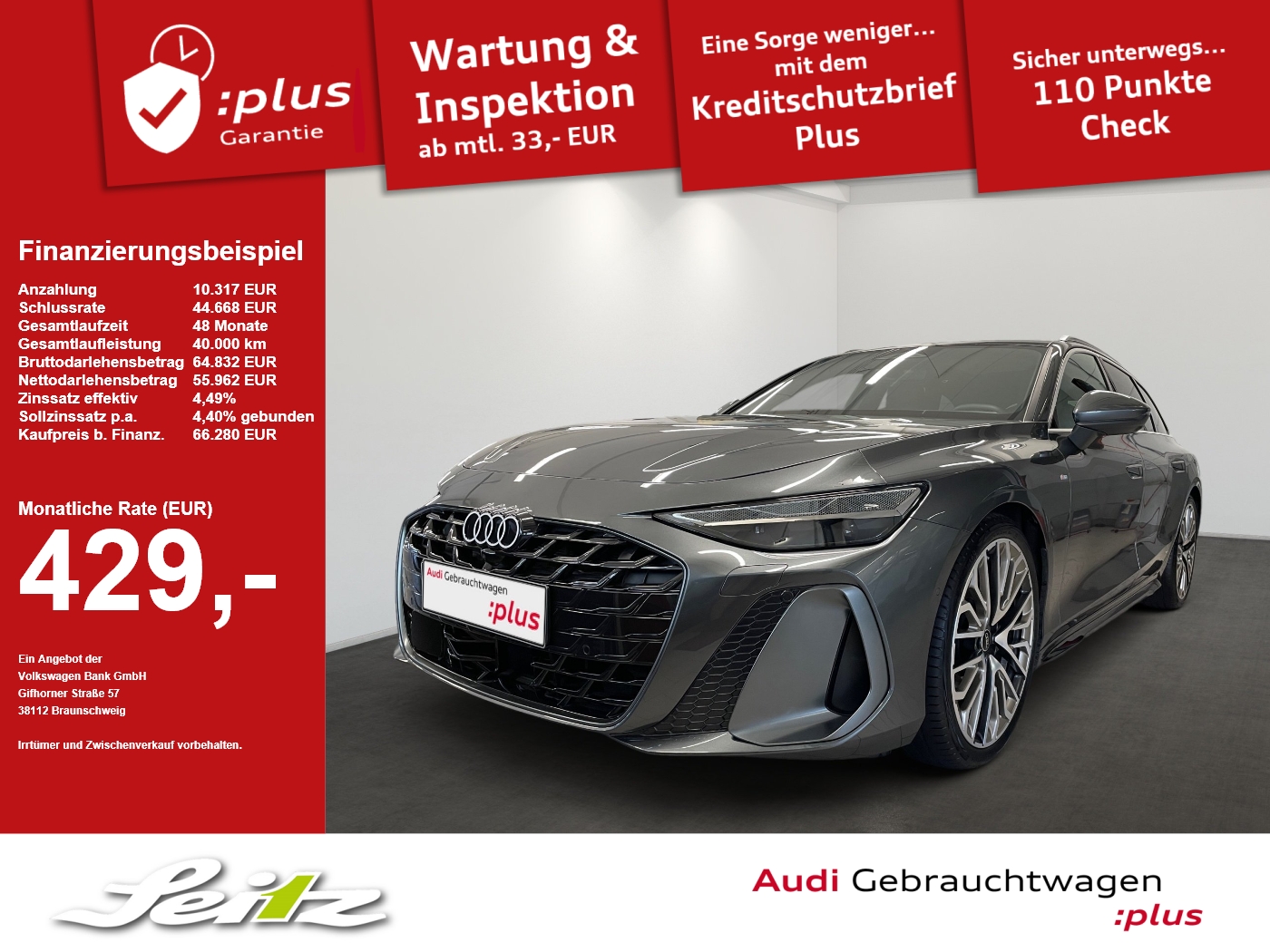 Audi A6 Avant TFSI quattro *HEAD-UP*MATRIX*B&O*PANO*