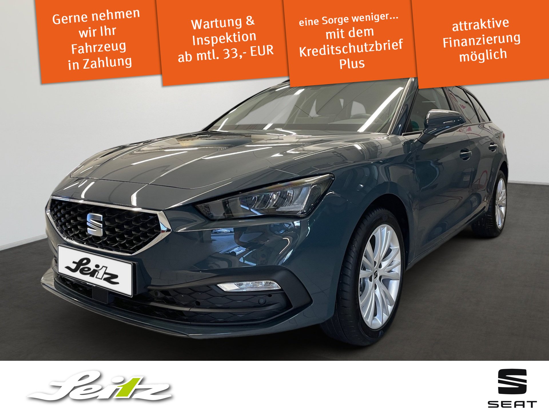 Seat Leon Sportstourer 1.5 eTSI ST Road Edition *AHK*NAVI*