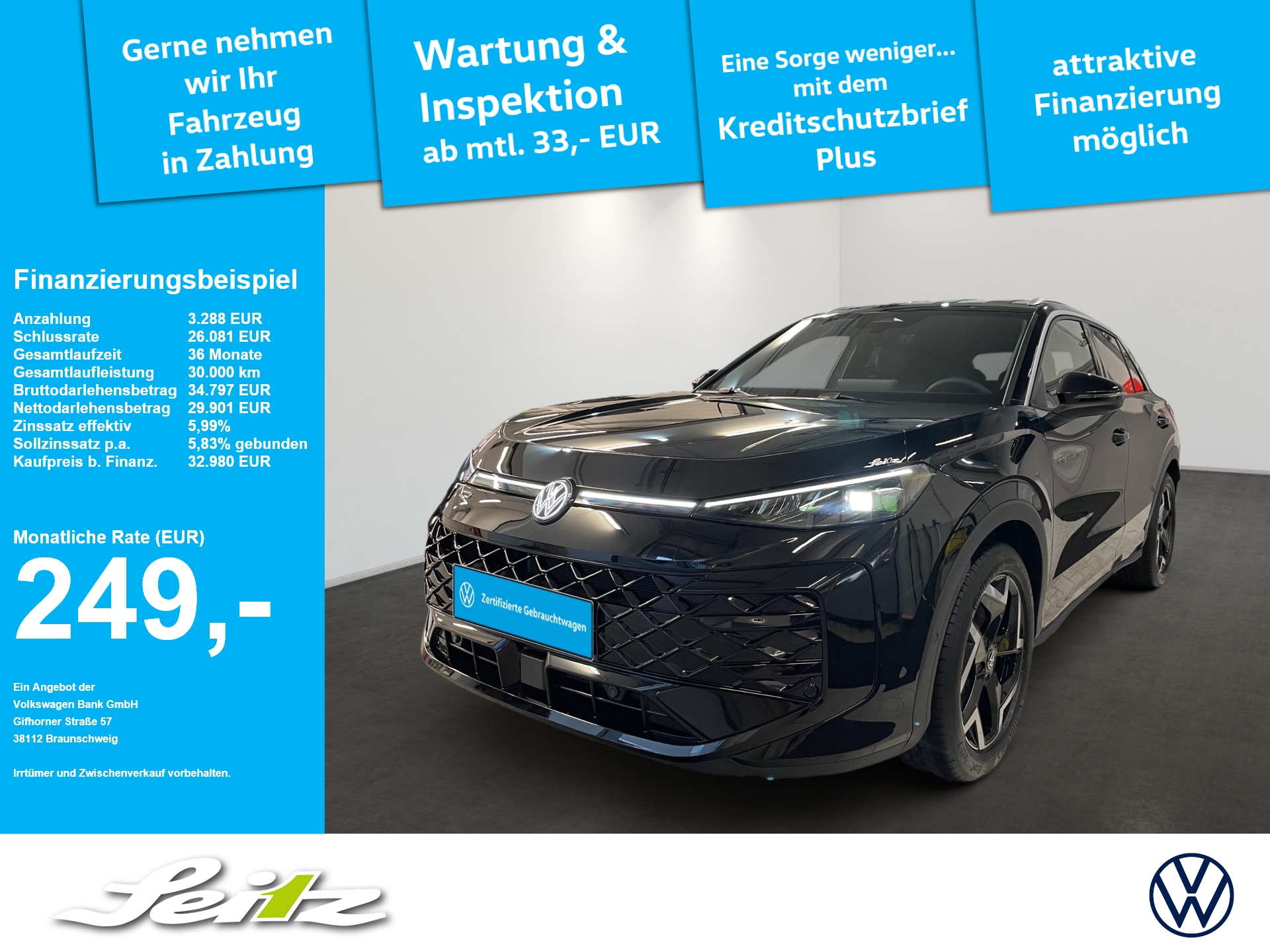 Volkswagen T-Roc 1.5 eTSI R-Line *AHK*KAMERA*LED*