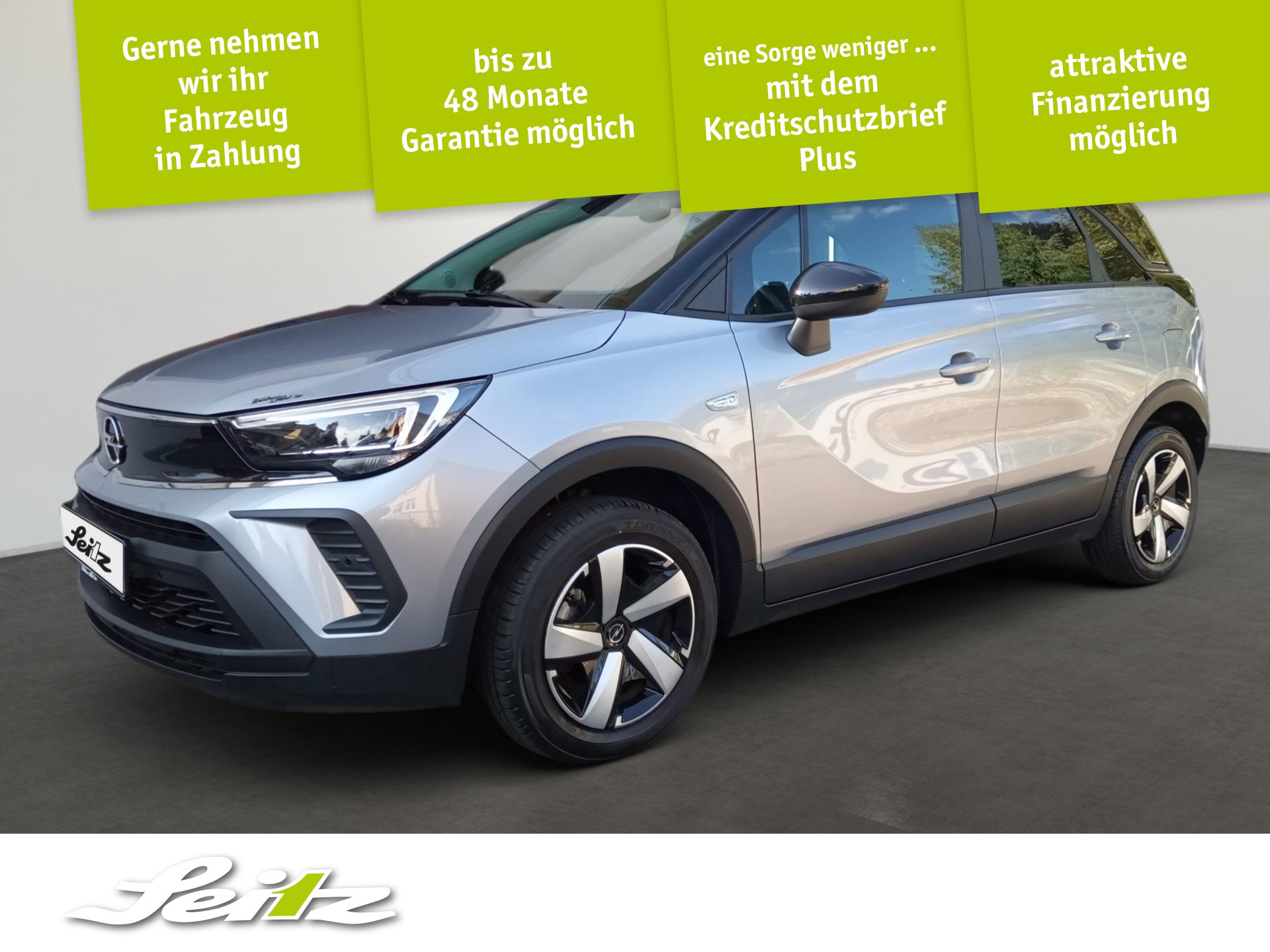 Opel Crossland 1.2 Turbo LED. Rückfahrkamaera. Einparkhilfe